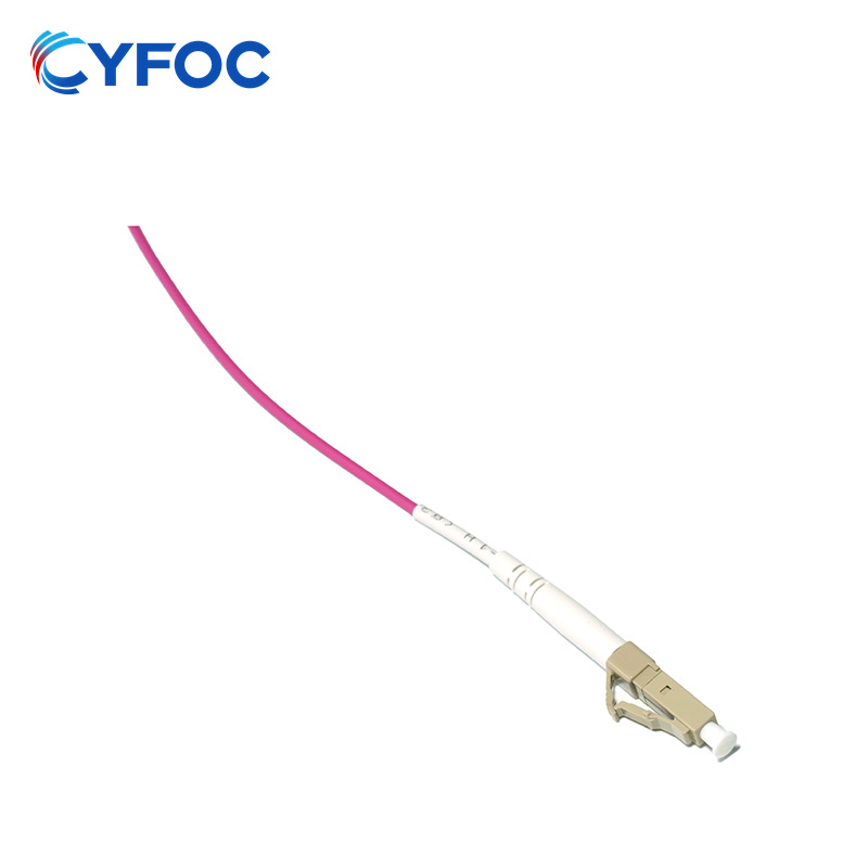 OM4 LC-LC UPC单工LSZH 2.0mm光纤跳线, 3m